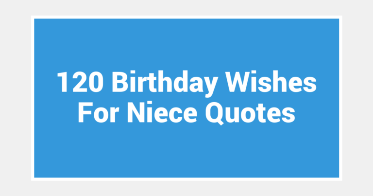 120 Birthday Wishes For Niece Quotes