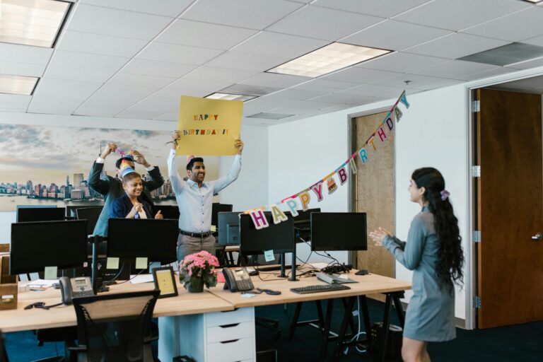 birthday office party funny coworker celebration