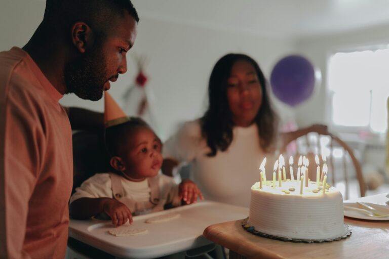 father birthday wishes celebration cake card