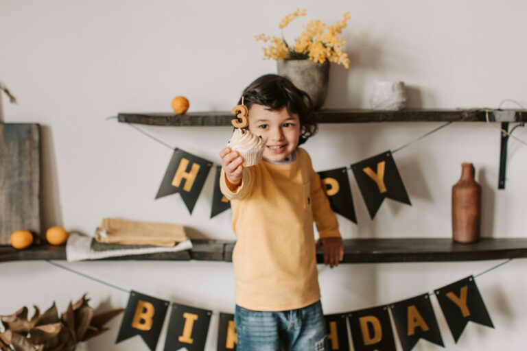 nephew birthday boy three years old celebration
