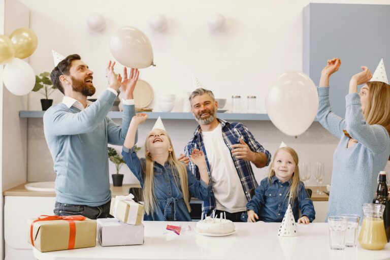 twin daughters birthday celebration happy