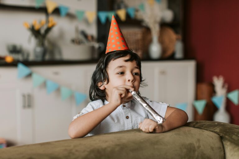 uncle nephew birthday celebration family happy
