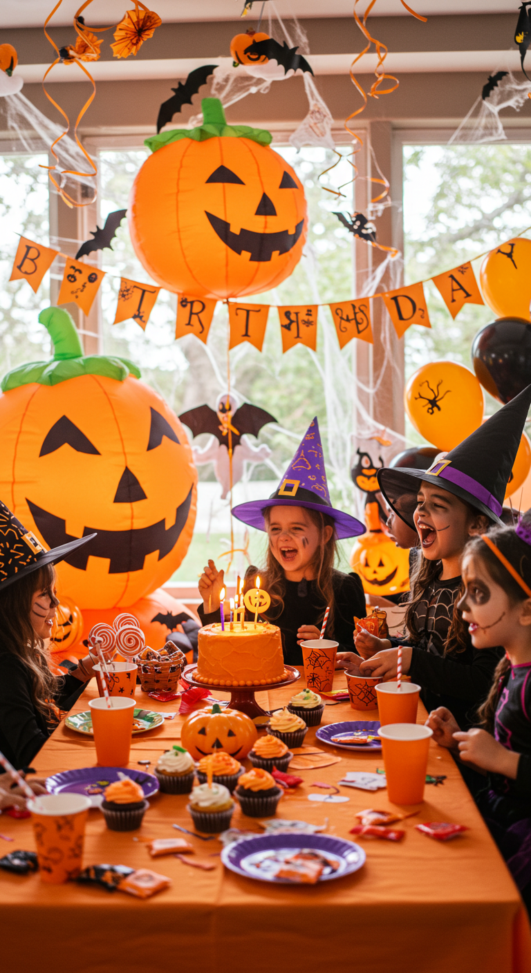 10 Halloween Birthday Party For Kids