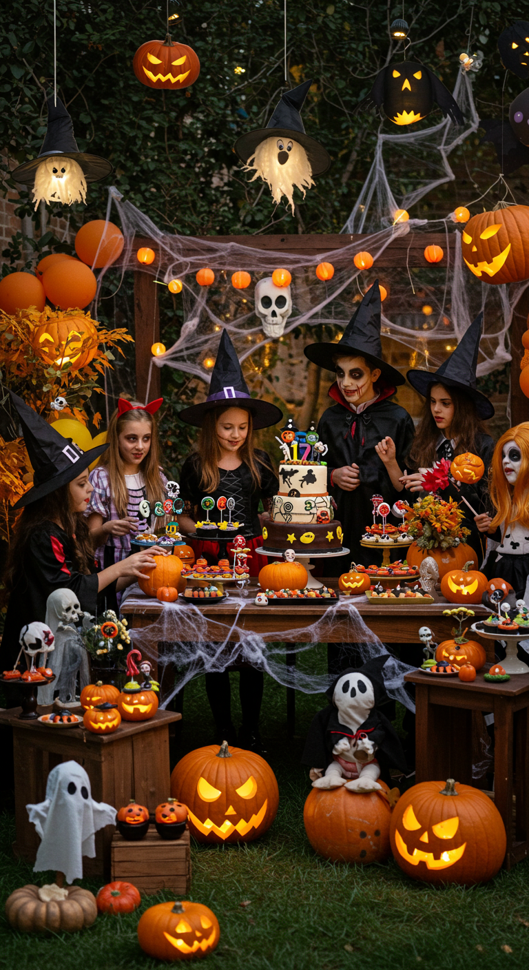 12 Halloween Birthday Party Theme