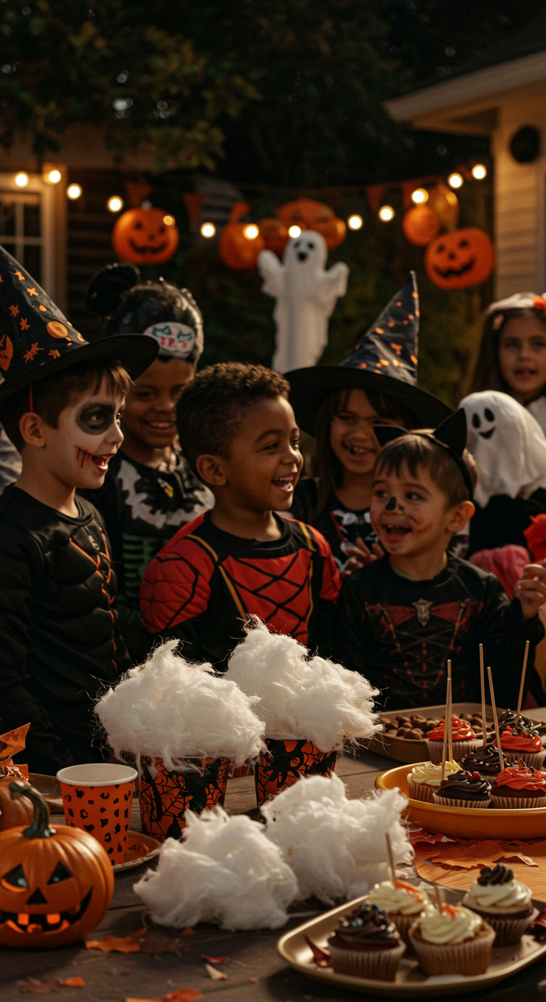 12 Kids Halloween Party