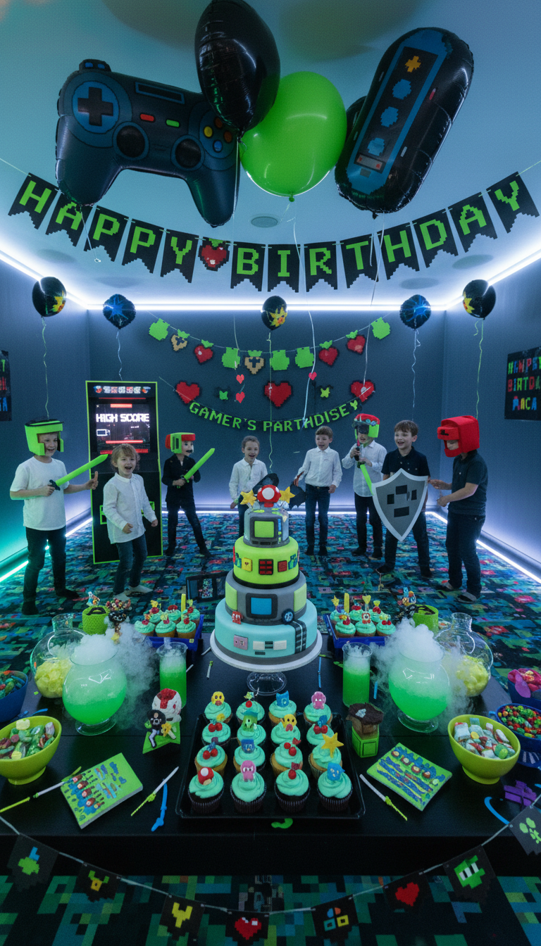 Level Up! 3 Epic 10th Birthday Decoration Themes Your Tween Will Love