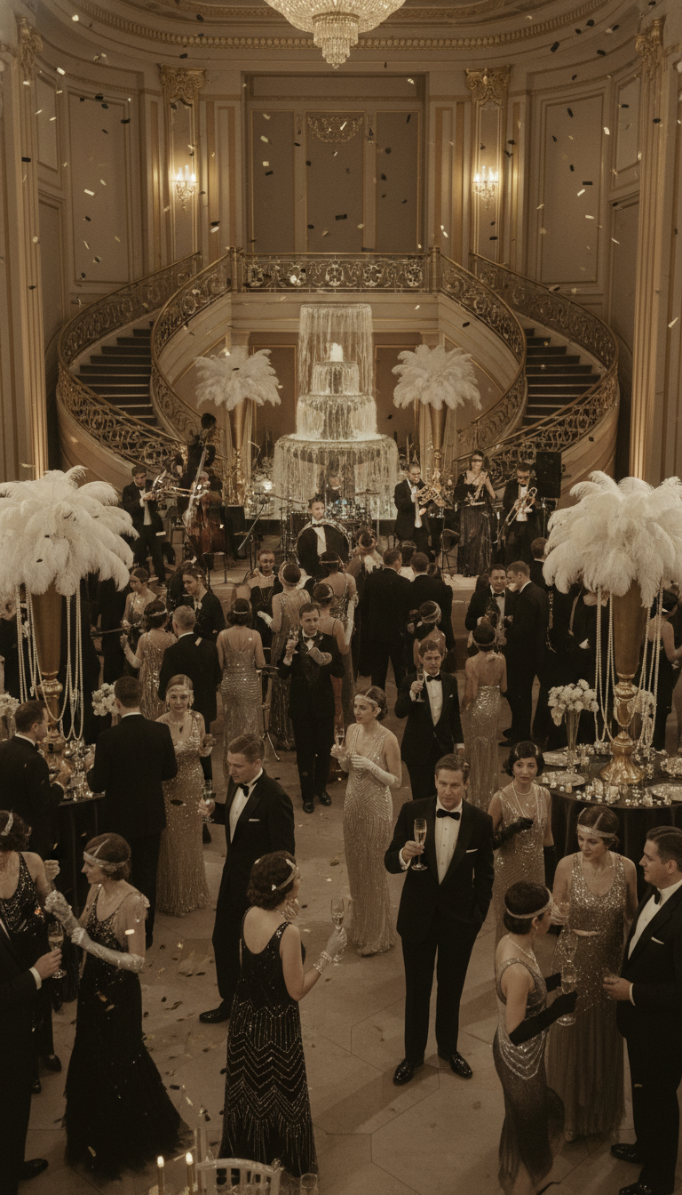 Roaring 20s Gatsby Glam