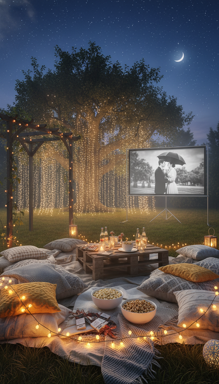 Starry Night Outdoor Movie