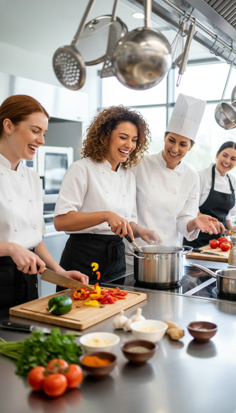 Gourmet Cooking Class & Dinner: Cook Up 30 Years of Fun!