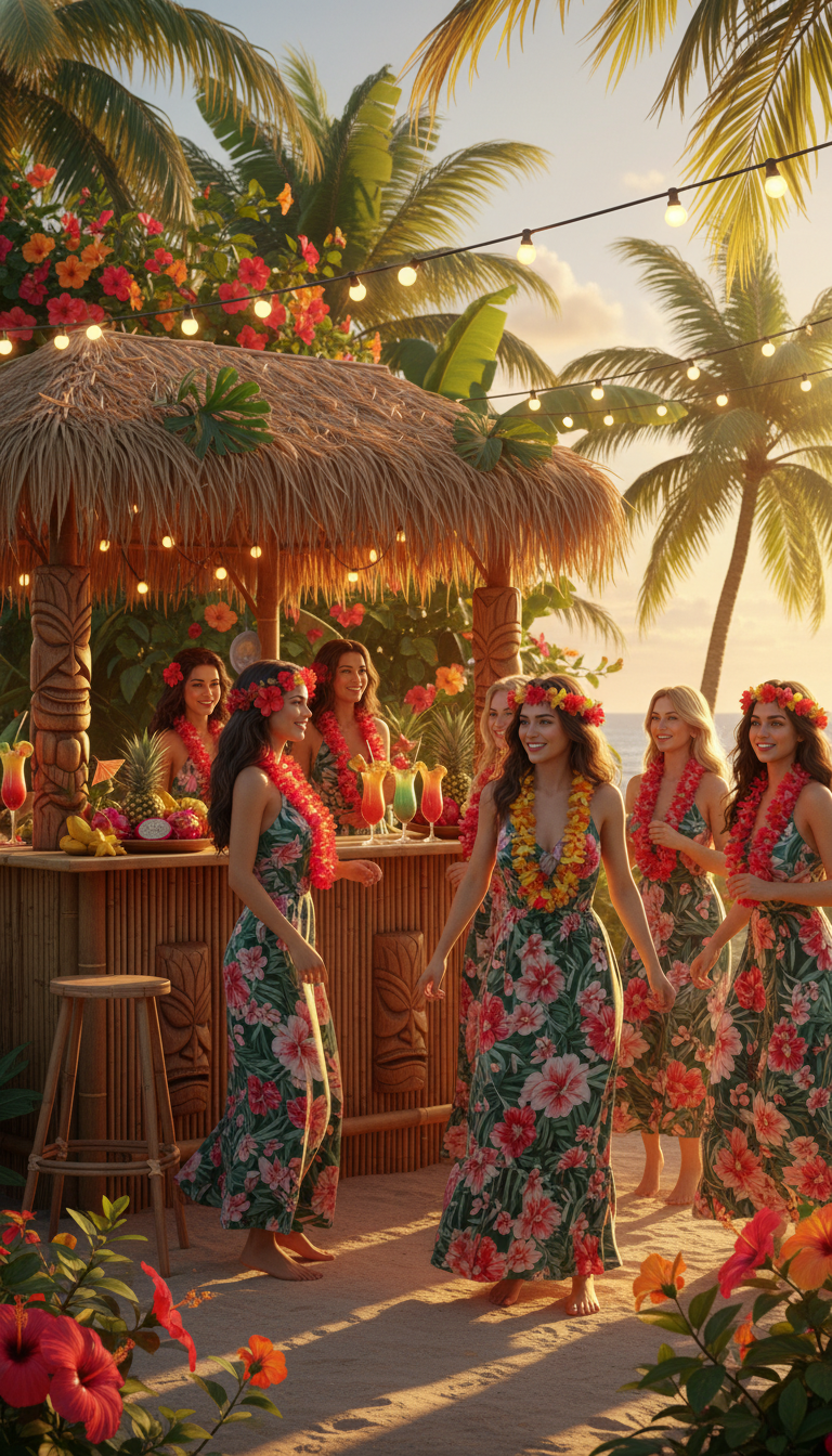 Tropical Paradise Luau: Aloha to 30!
