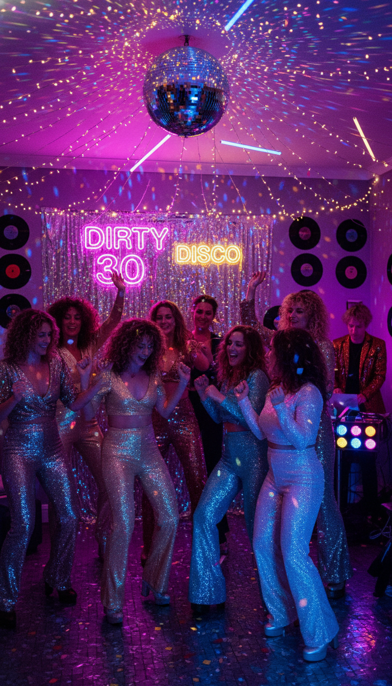 'Dirty 30' Disco Night