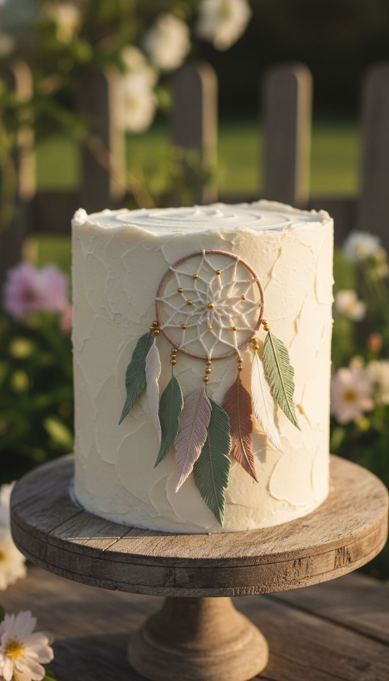 Bohemian Dreamcatcher Cake