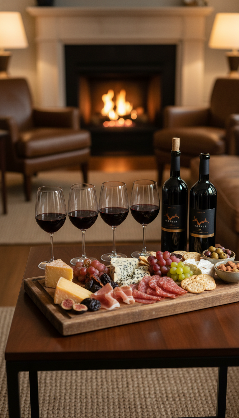 Sophisticated Red Wine Tasting Experience