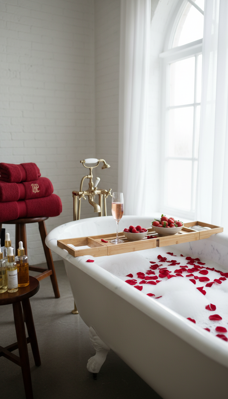 Luxurious Red Spa & Pamper Day Retreat
