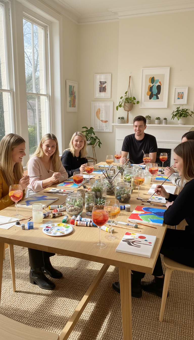 Creative Craft & Cocktail Workshop