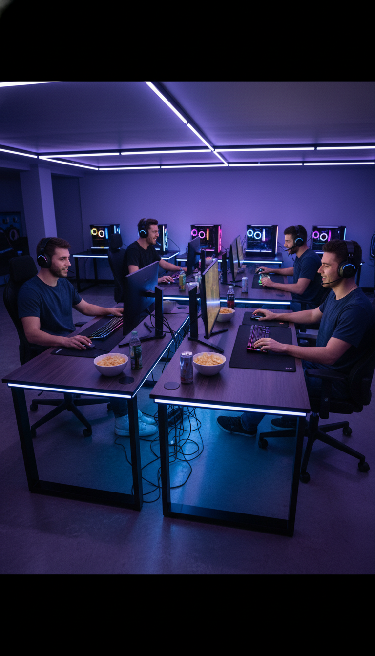 Gamer's Paradise: LAN Party Extravaganza