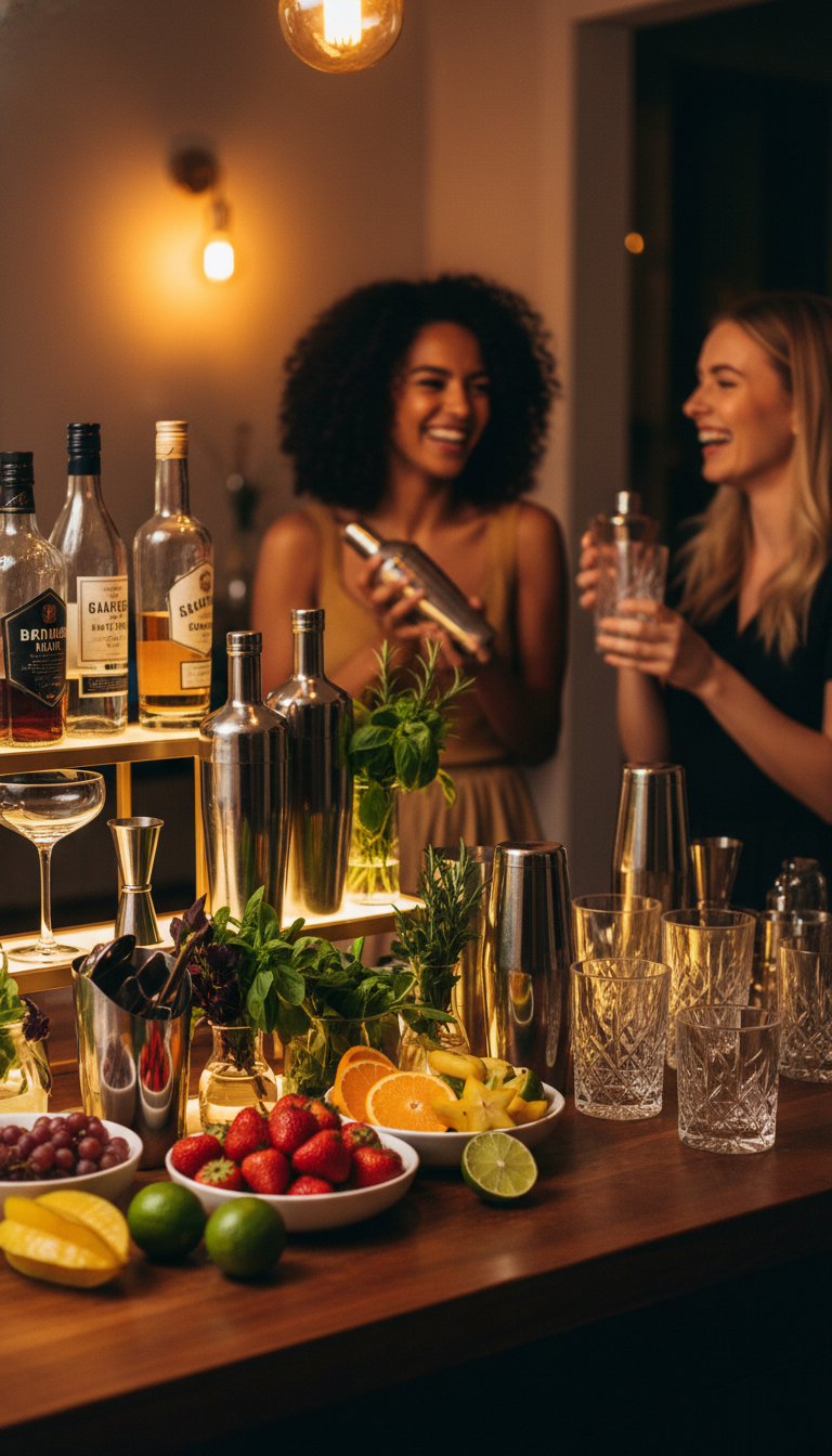 Mixology Fun: DIY Bar Night