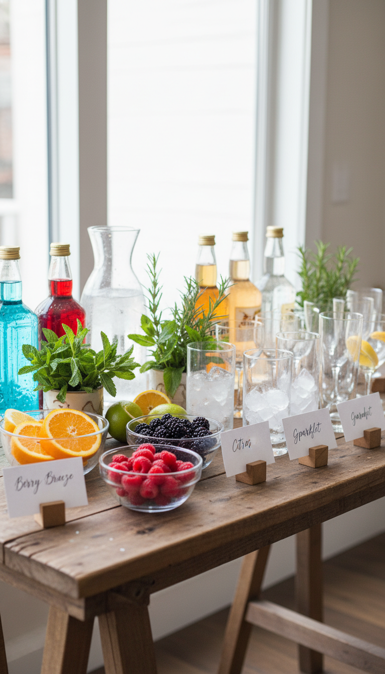 DIY Cocktail Bar Experience