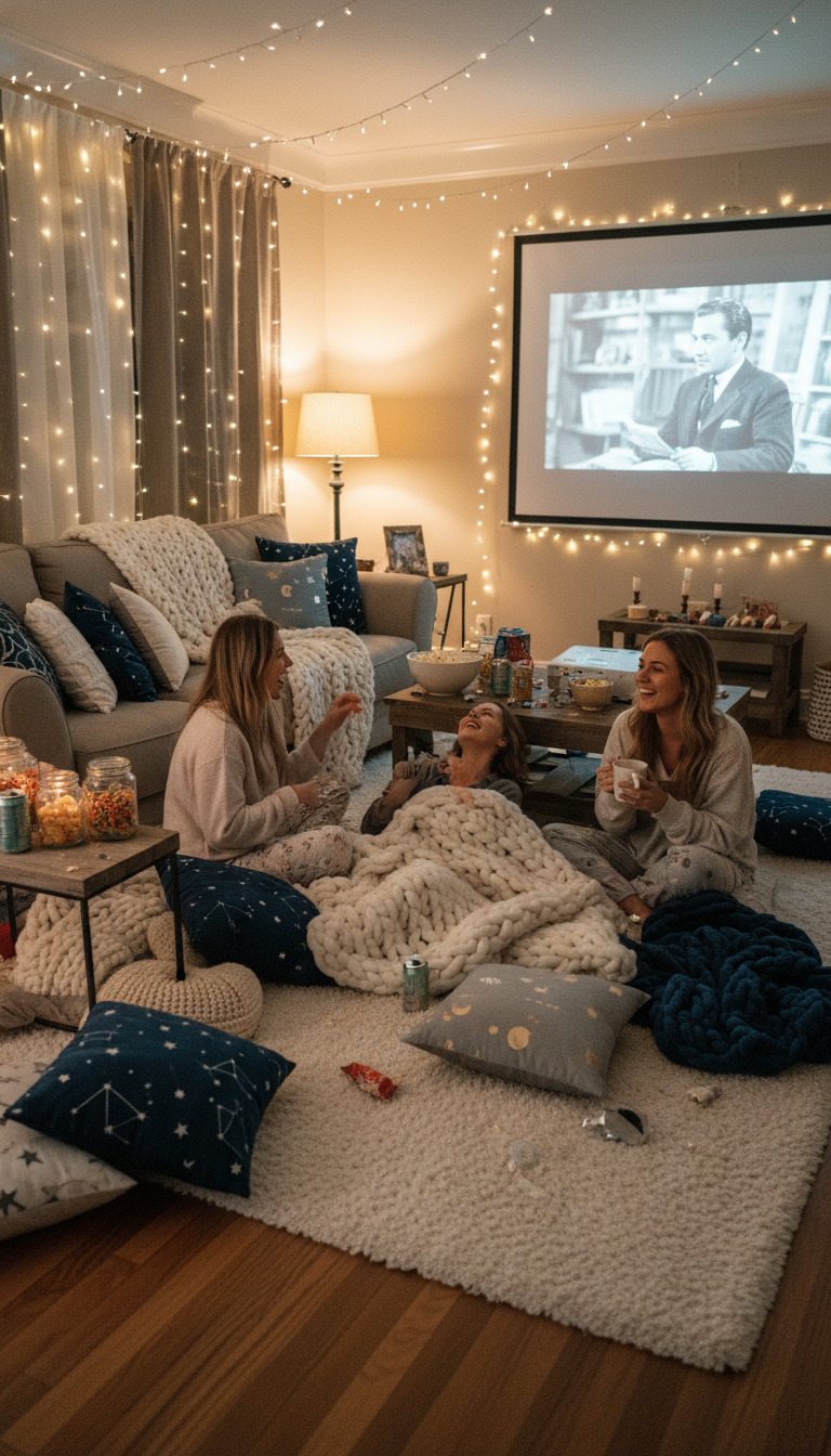 Themed Movie Marathon Sleepover