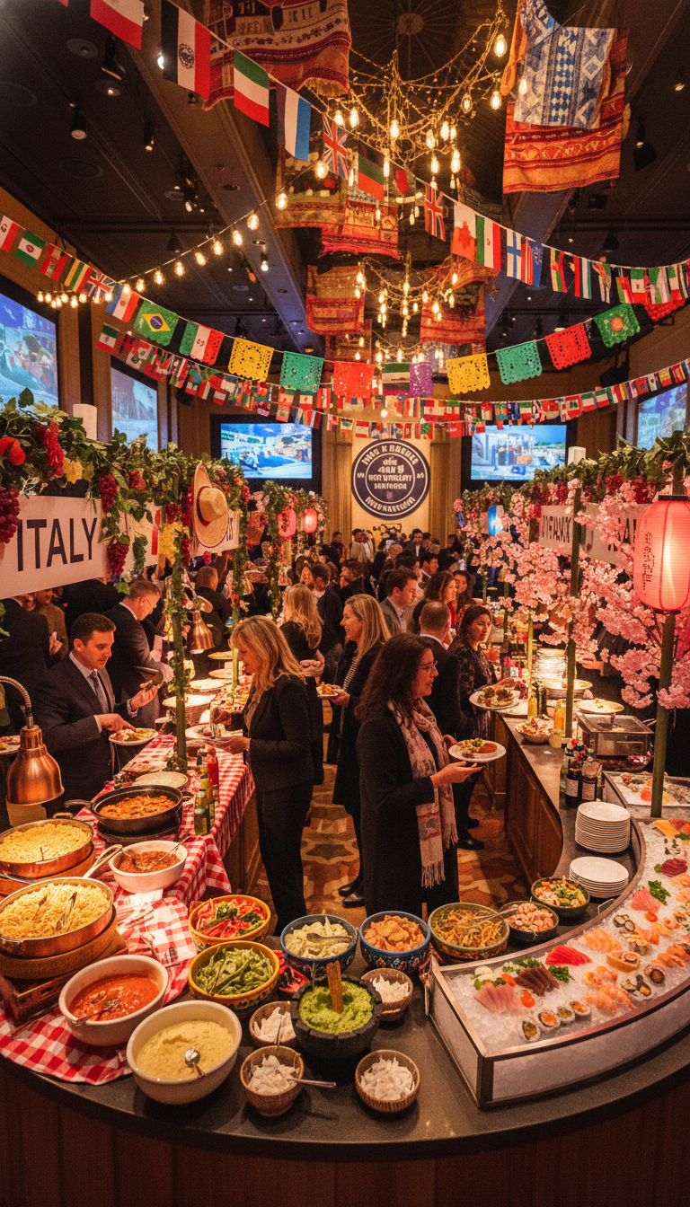Travel the World in a Night: Global Culinary Adventure