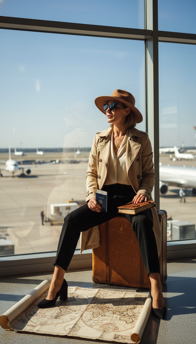 Passport to Forty Travel Theme