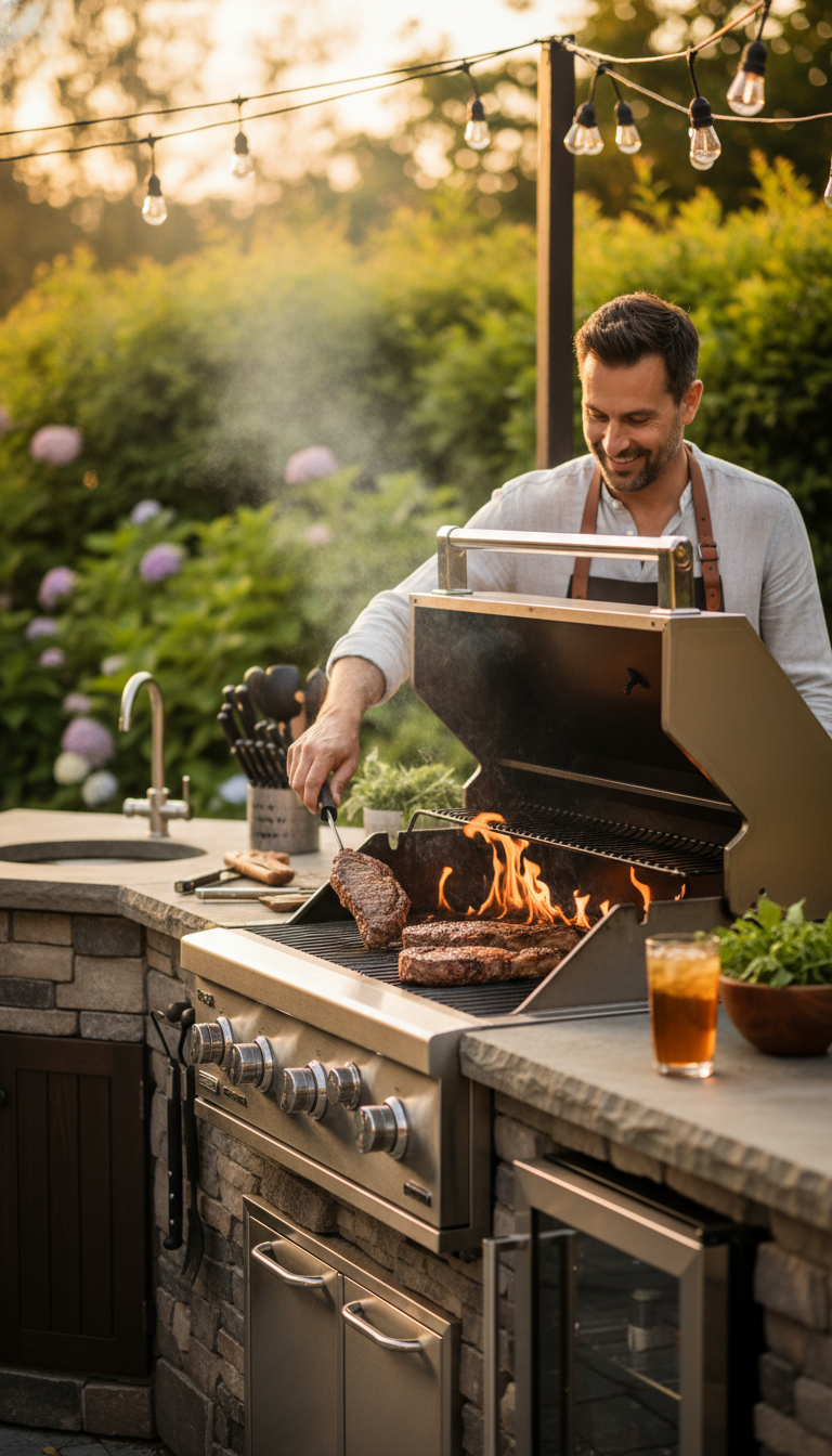 Gourmet BBQ & Outdoor Kitchen Upgrade