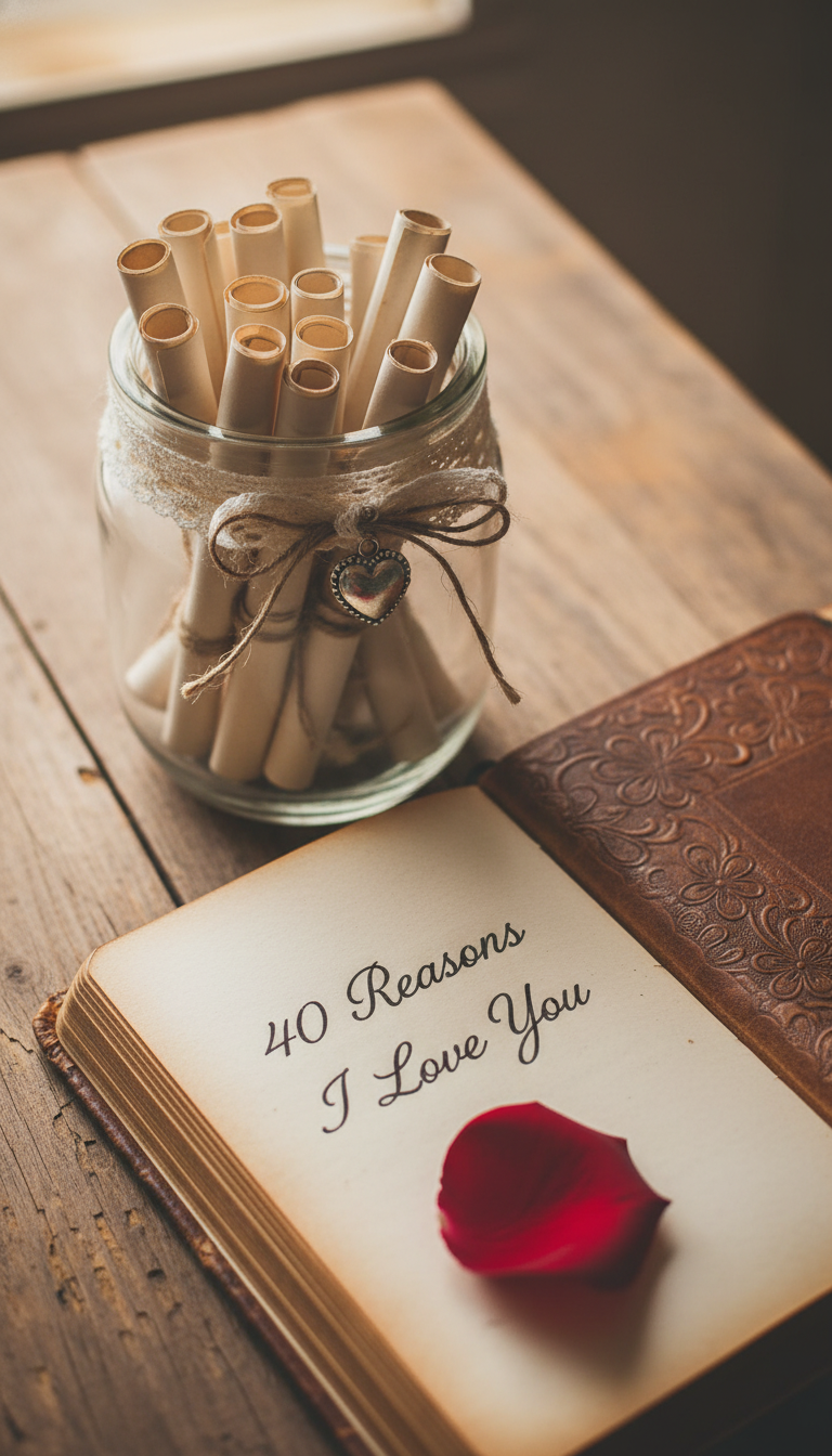 Heartfelt Milestone: 40 Reasons I Love You
