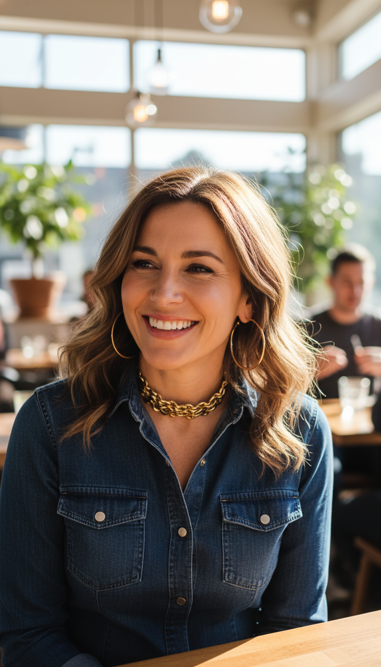 Denim Elevated: Casual Glamour