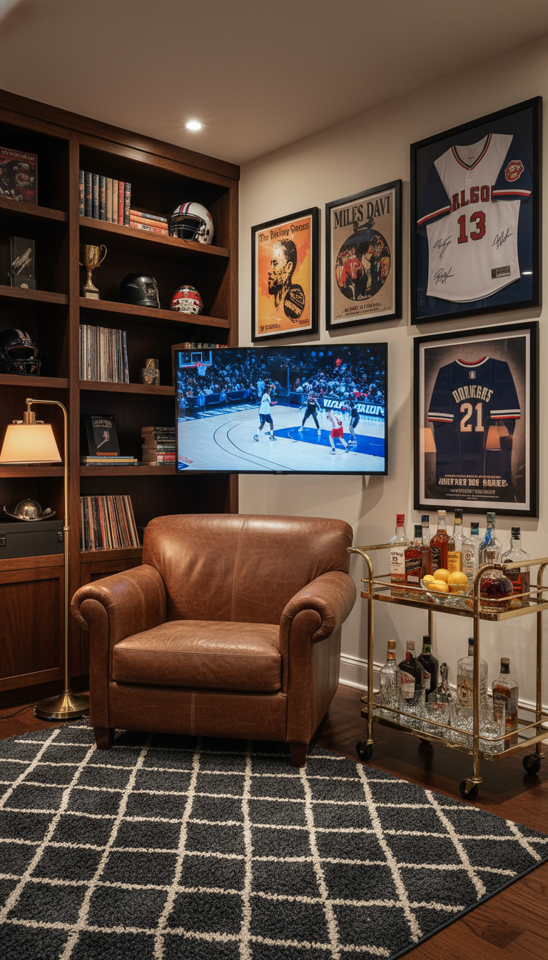 Ultimate Retreat: Man Cave Masterpiece!