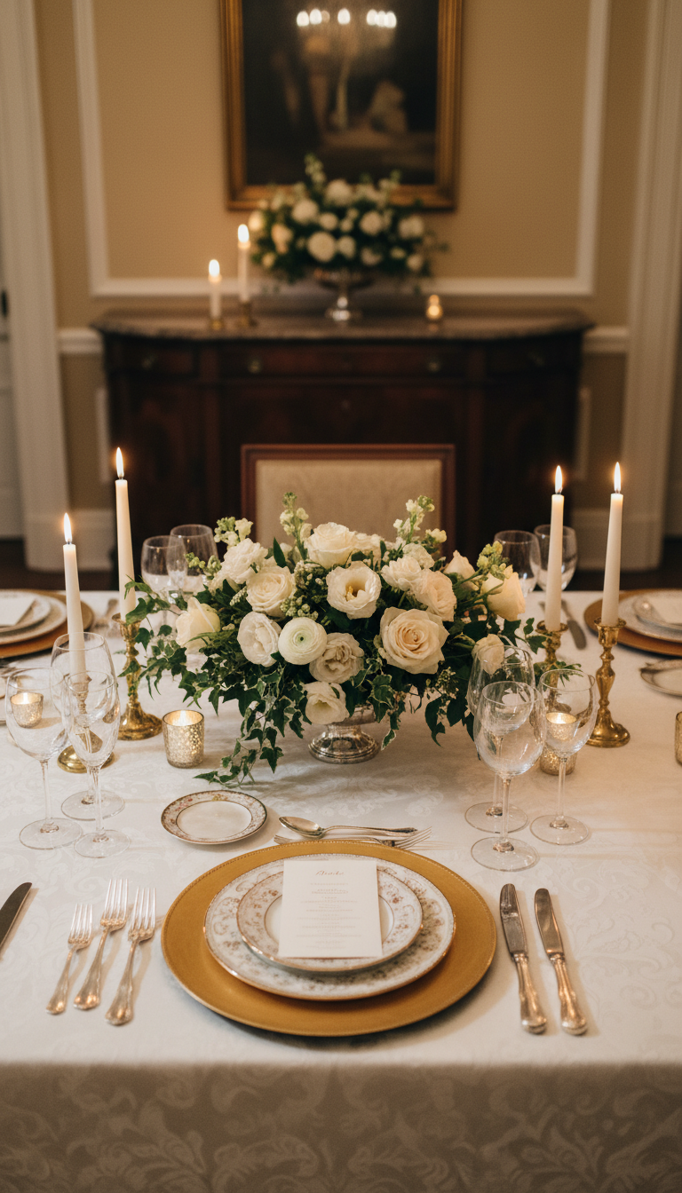 Elegant Dinner Soiree at Home