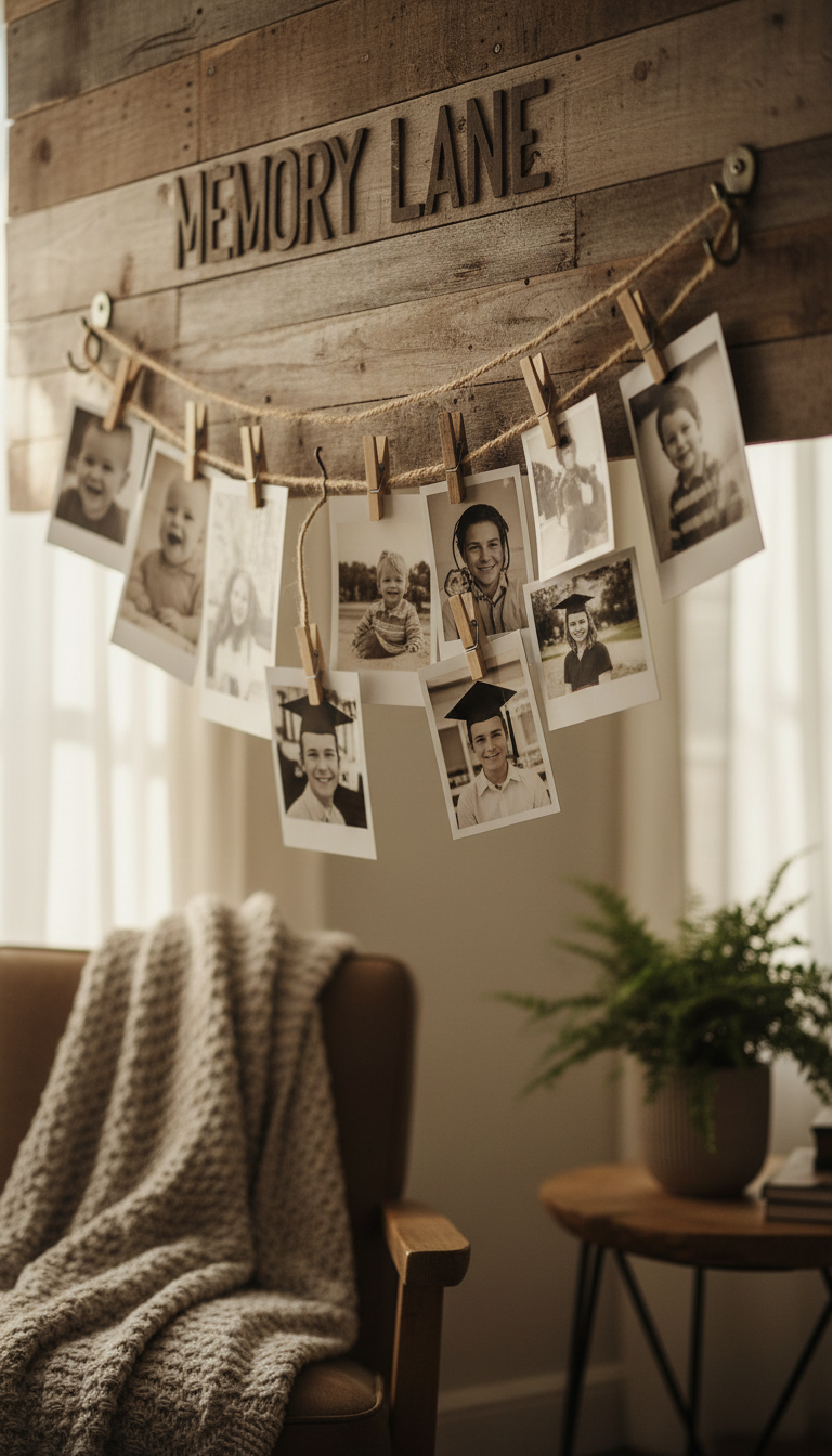 Memory Lane Photo Display