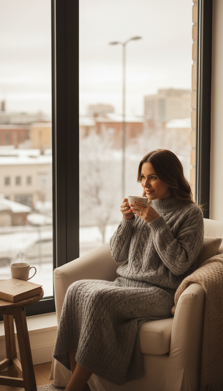 Coordinated Knit Set