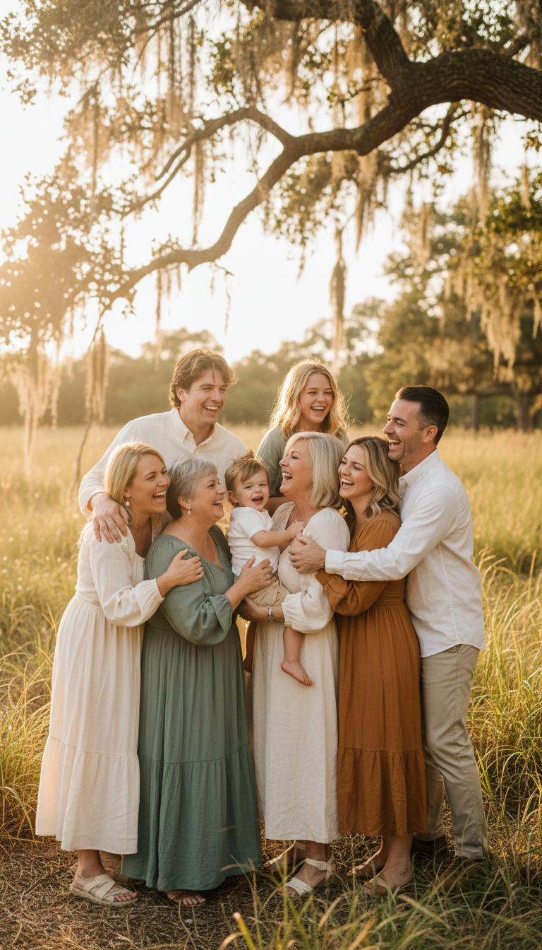 Forever Captured: A Professional Family Portrait