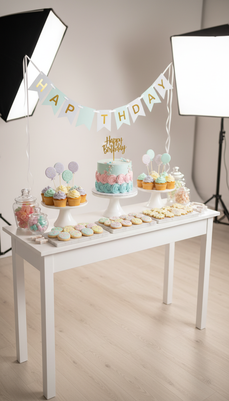 Delightful Dessert Bar Display