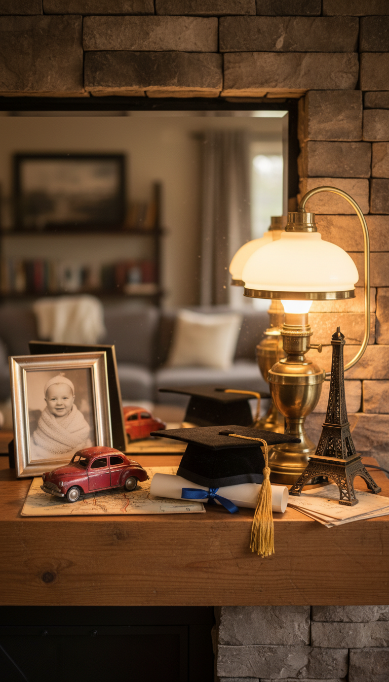 Nostalgic Memory Lane Display