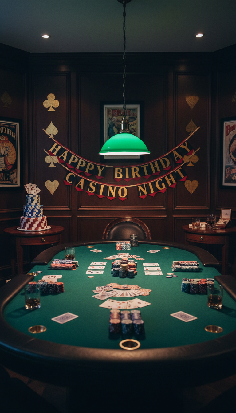 Poker Night Ambiance