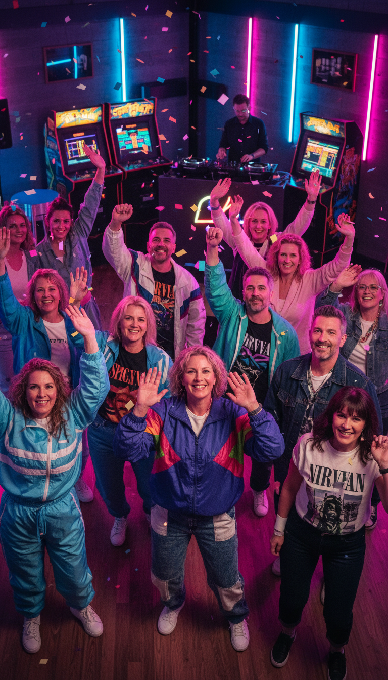 Rewind to Fun: A 40th Retro Party!