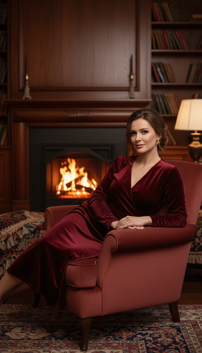 Velvet Luxe for Cooler Evenings