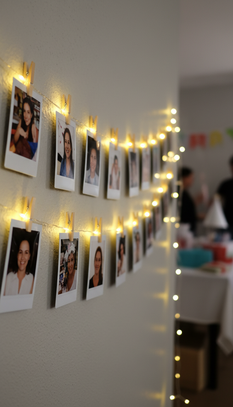 Nostalgic Photo Display Walls