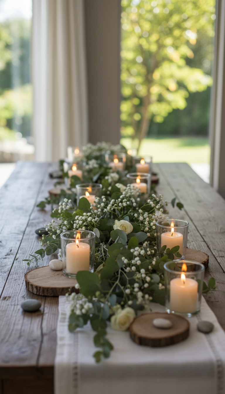 Nature-Inspired & Greenery Accents