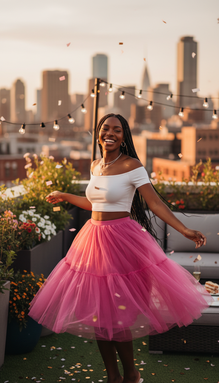 Statement Skirt & Top Combo