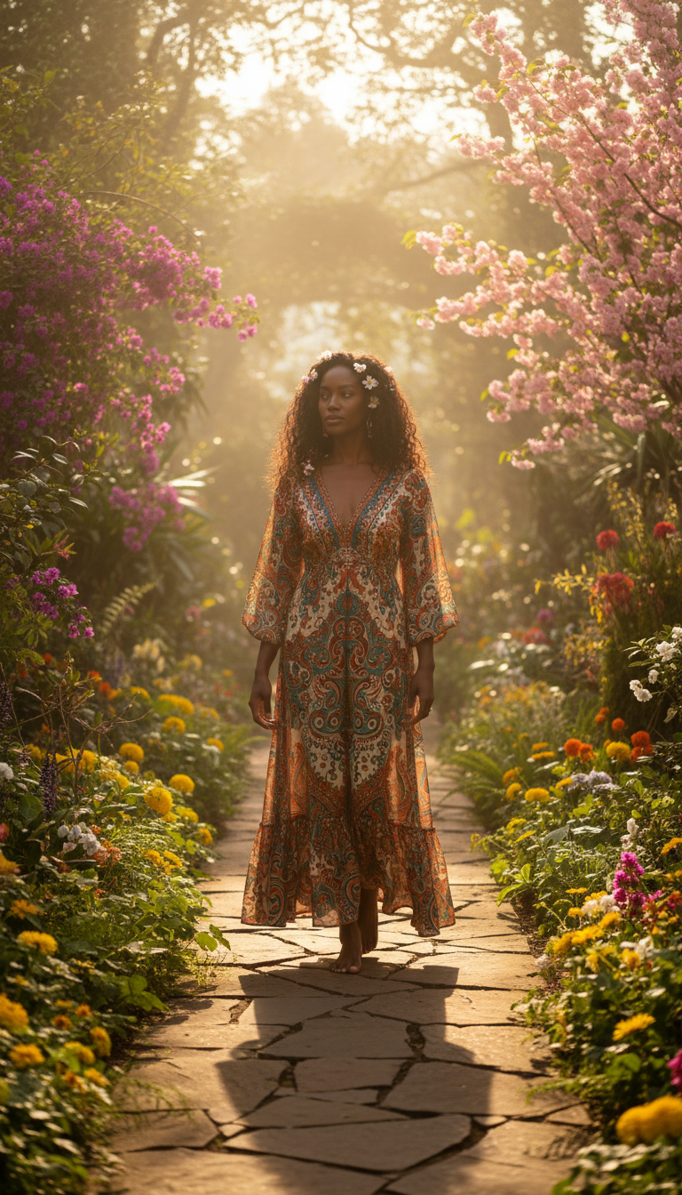 Boho Chic Maxi Dress