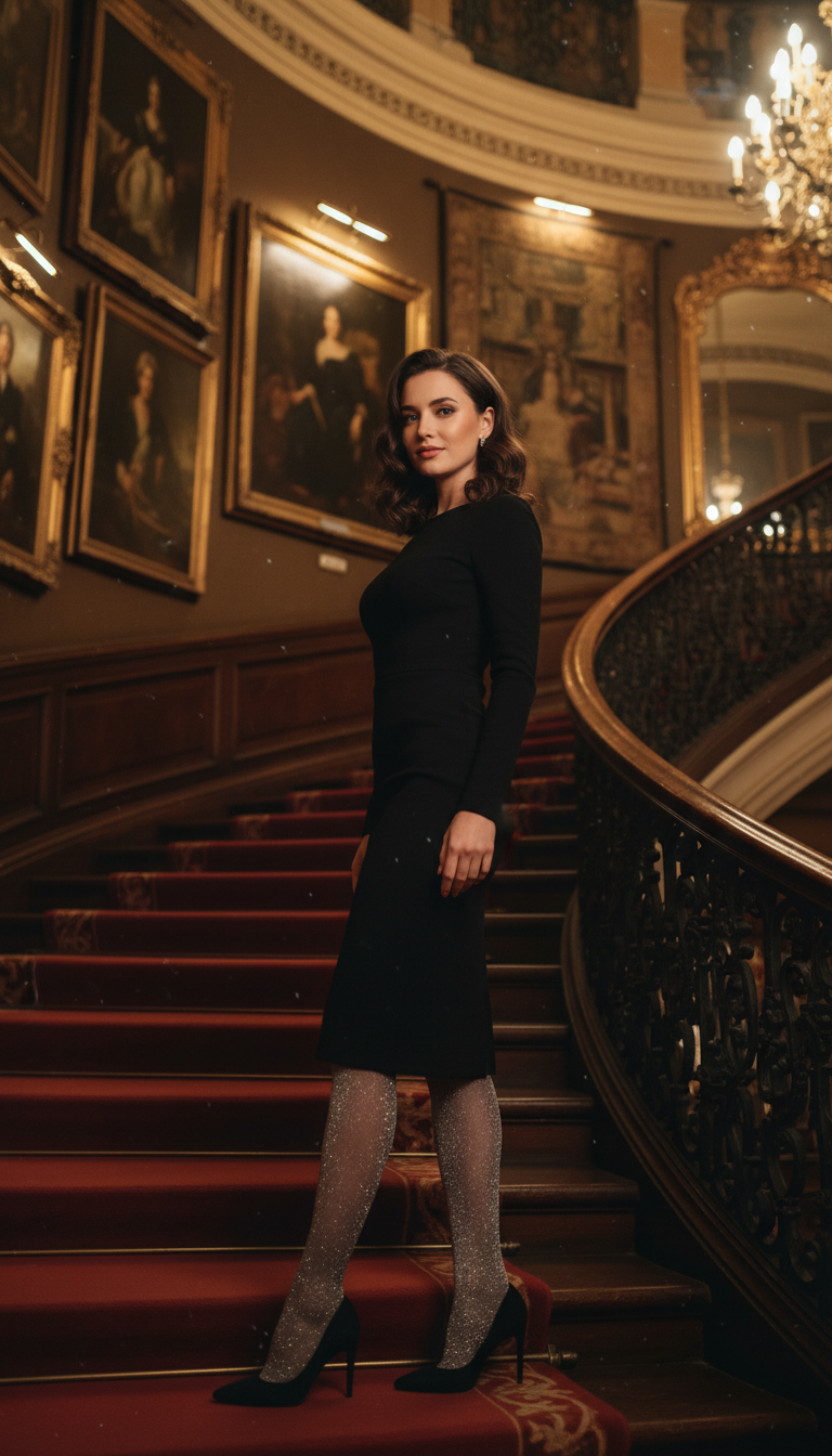 Timeless Sparkle: LBD with a Twist