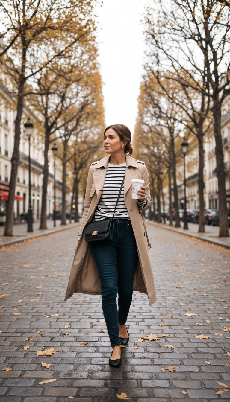 Timeless Trench Coat Charm