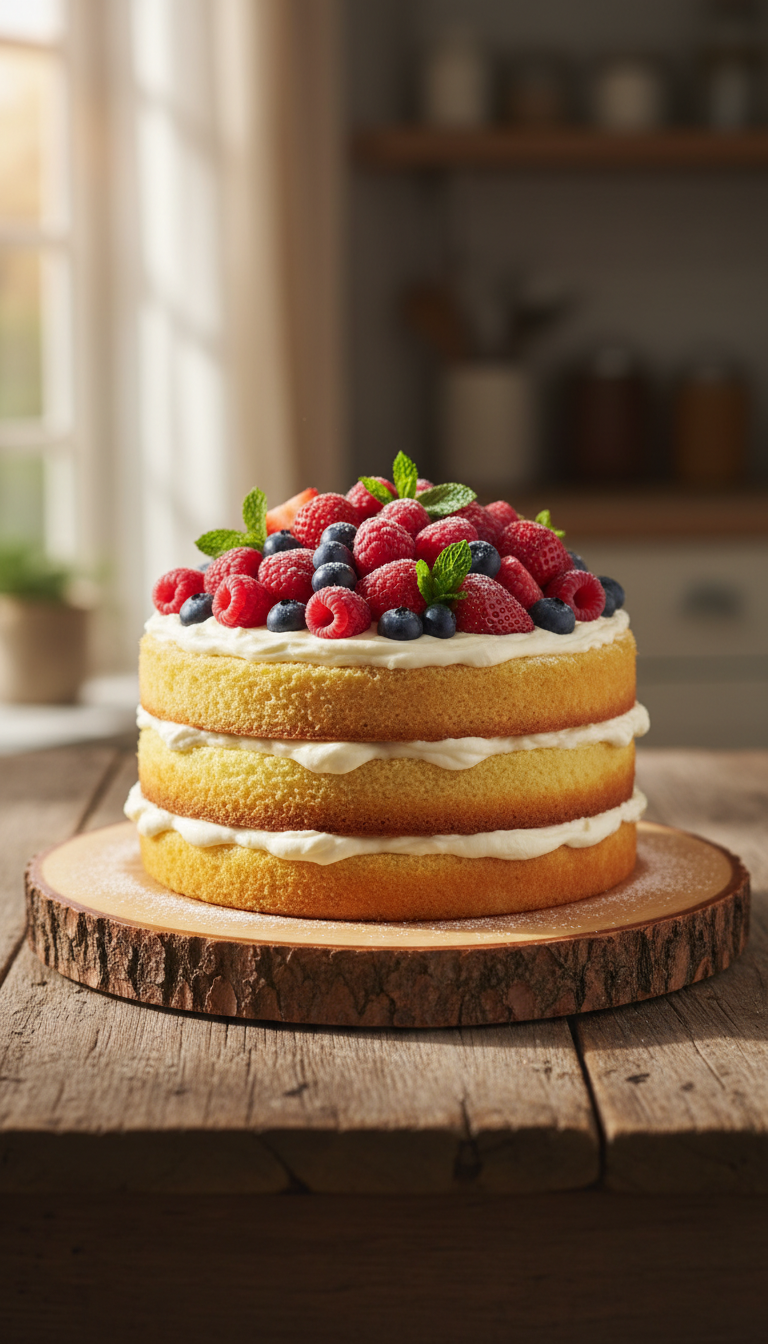 Sweet Simplicity: Rustic Chic Birthday Cake Ideas