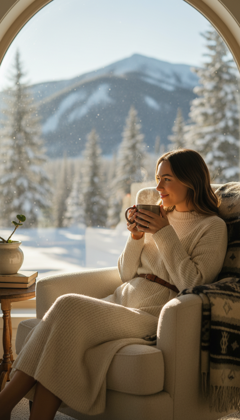 Cozy Knit Sweater Dress