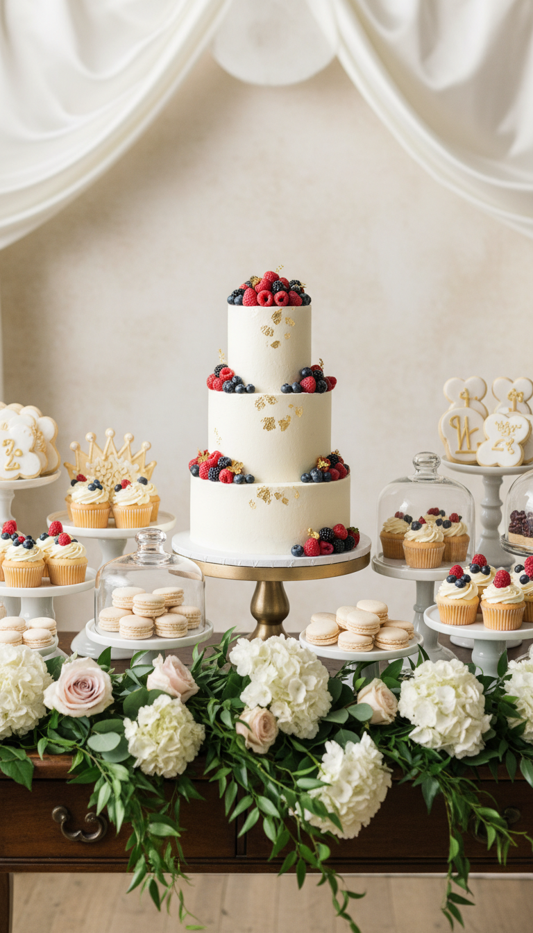 Dessert Table as a Statement Piece