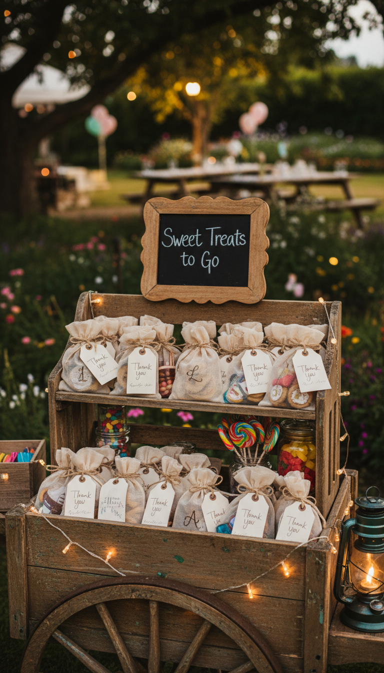 Charming Party Favors Display
