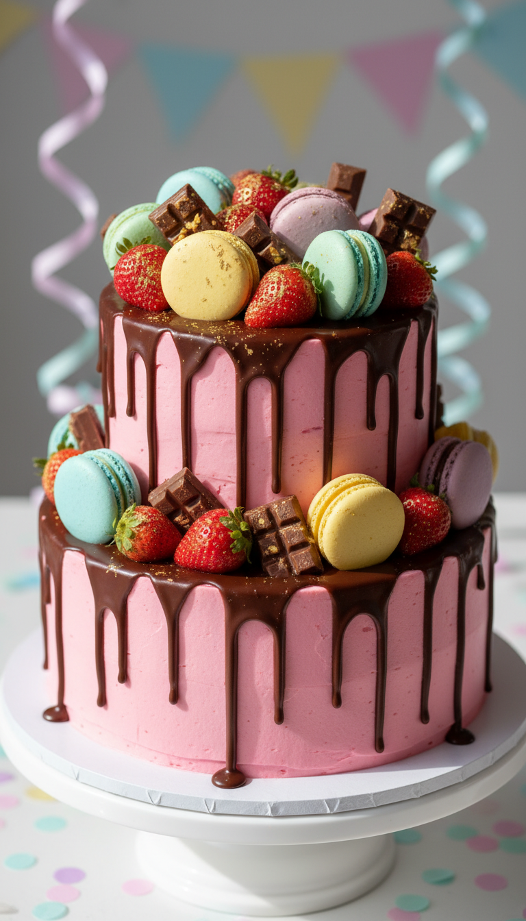 Trendy Drip Cakes Galore