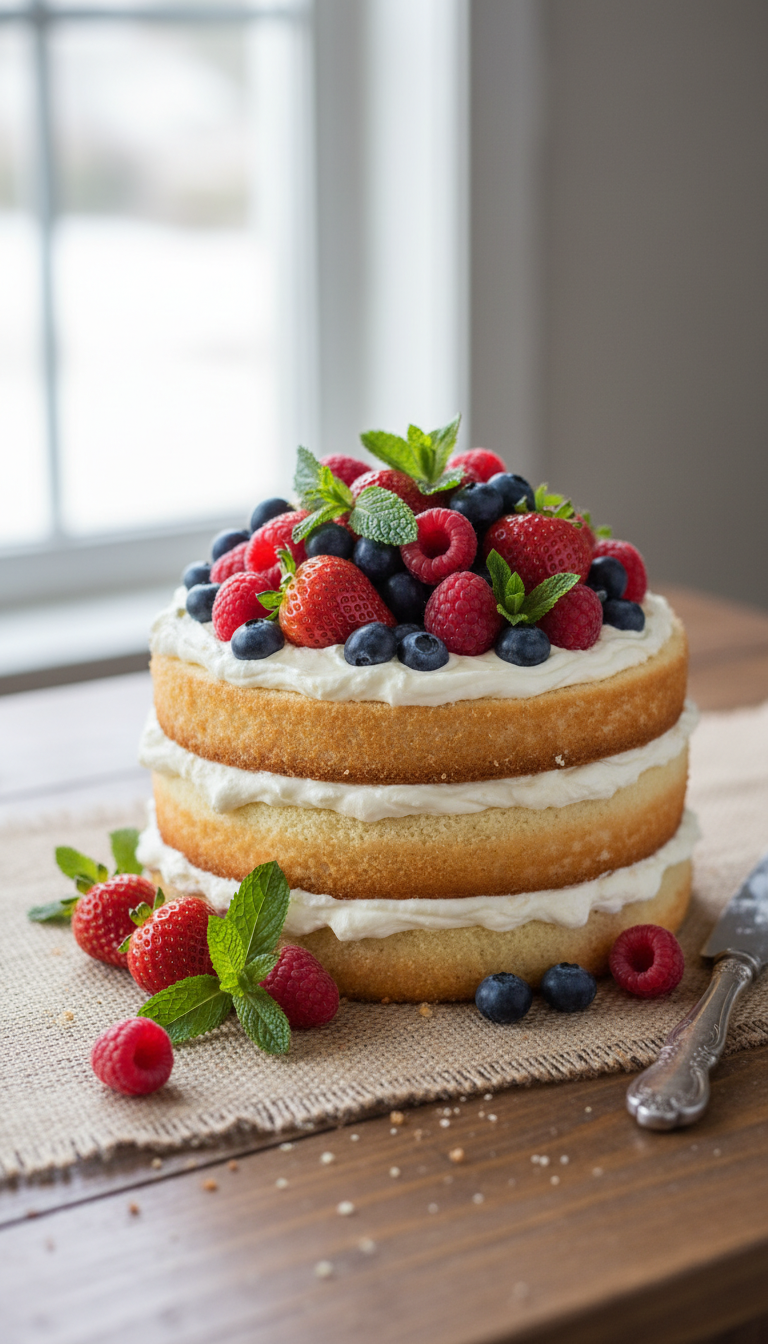 Rustic Naked & Semi-Naked Cakes